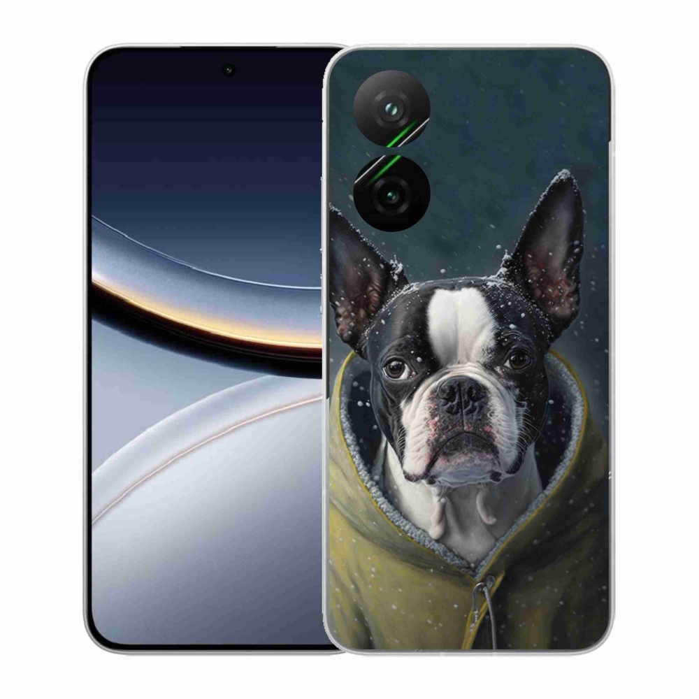 Gélový kryt mmCase na Xiaomi Poco F7 5G - buldoček