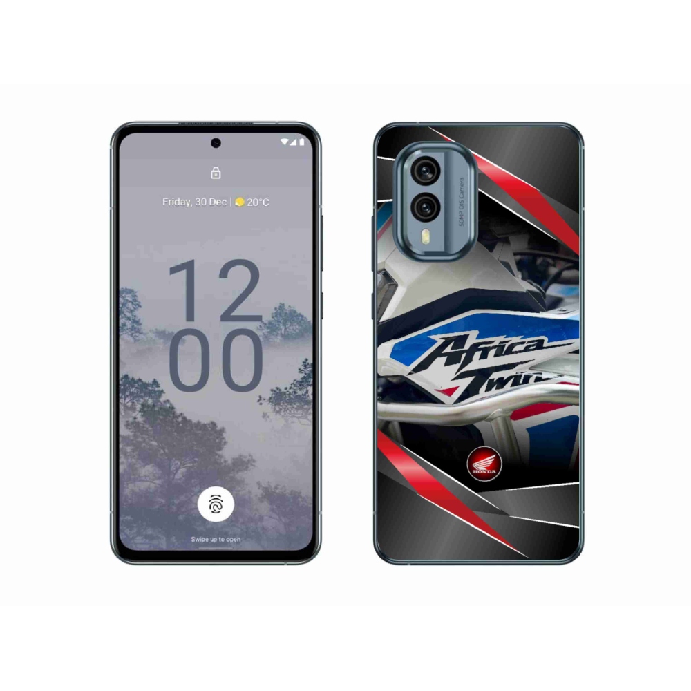 Gélový kryt mmCase na Nokia X30 5G - motorka honda