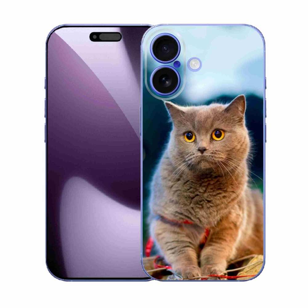 Gélový kryt mmCase na iPhone 17 - britská modrá 2