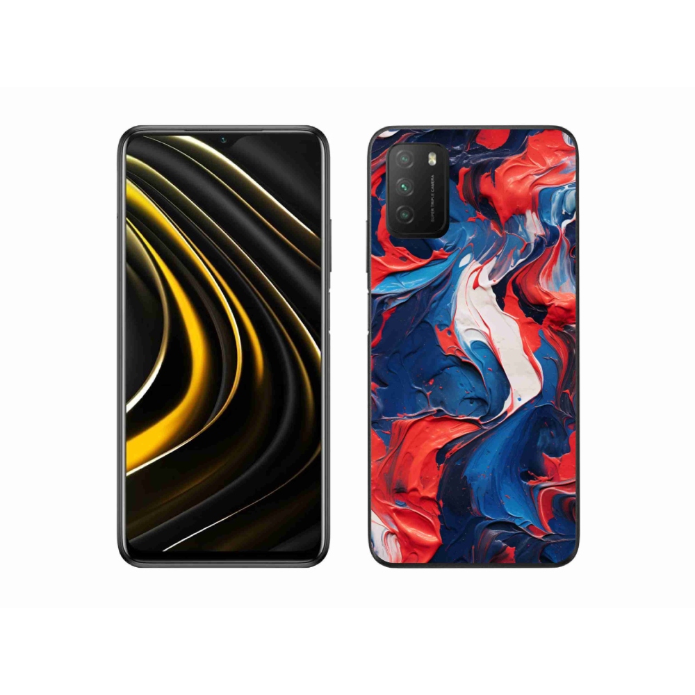 Gélový kryt mmCase na Xiaomi Poco M3 - abstraktný motív 7