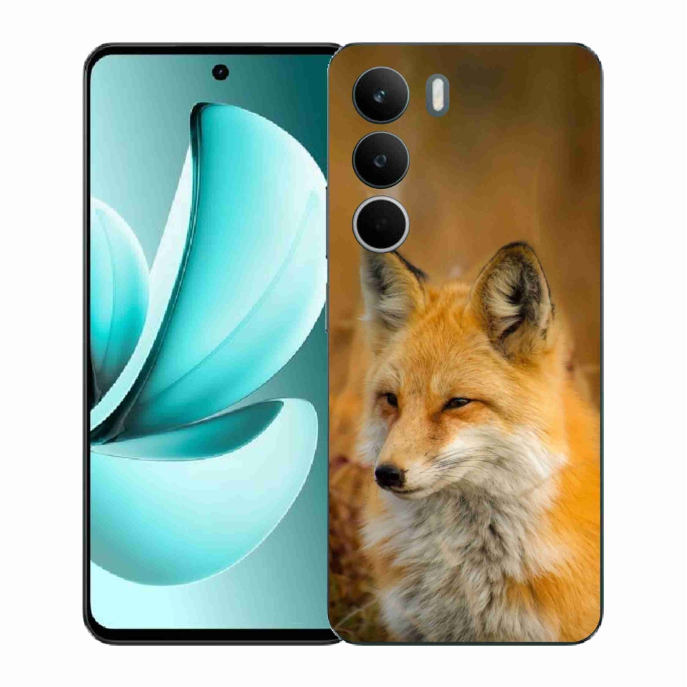 Gélový kryt mmCase na Realme C71 - líška