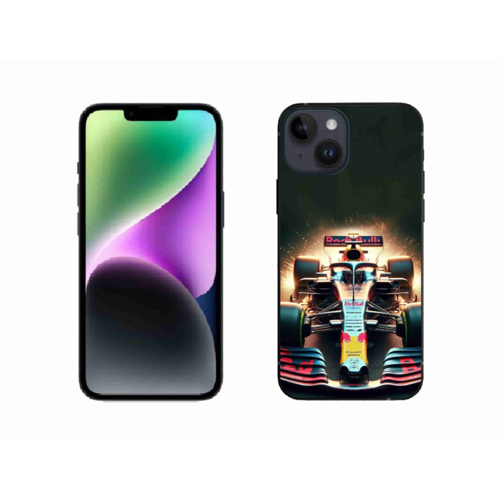 Gélový kryt mmCase na iPhone 14 - formula 3