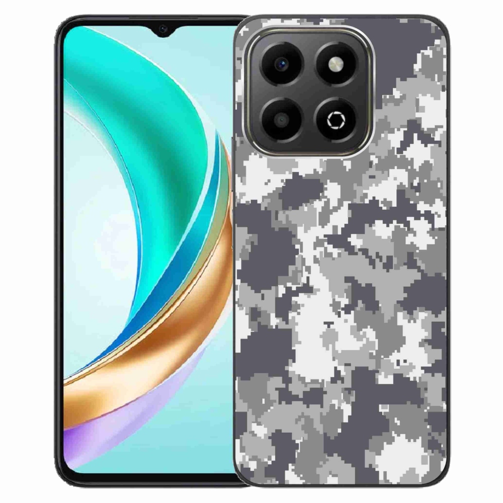 Gélový kryt mmCase na Honor X6b - maskáčový vzor 2