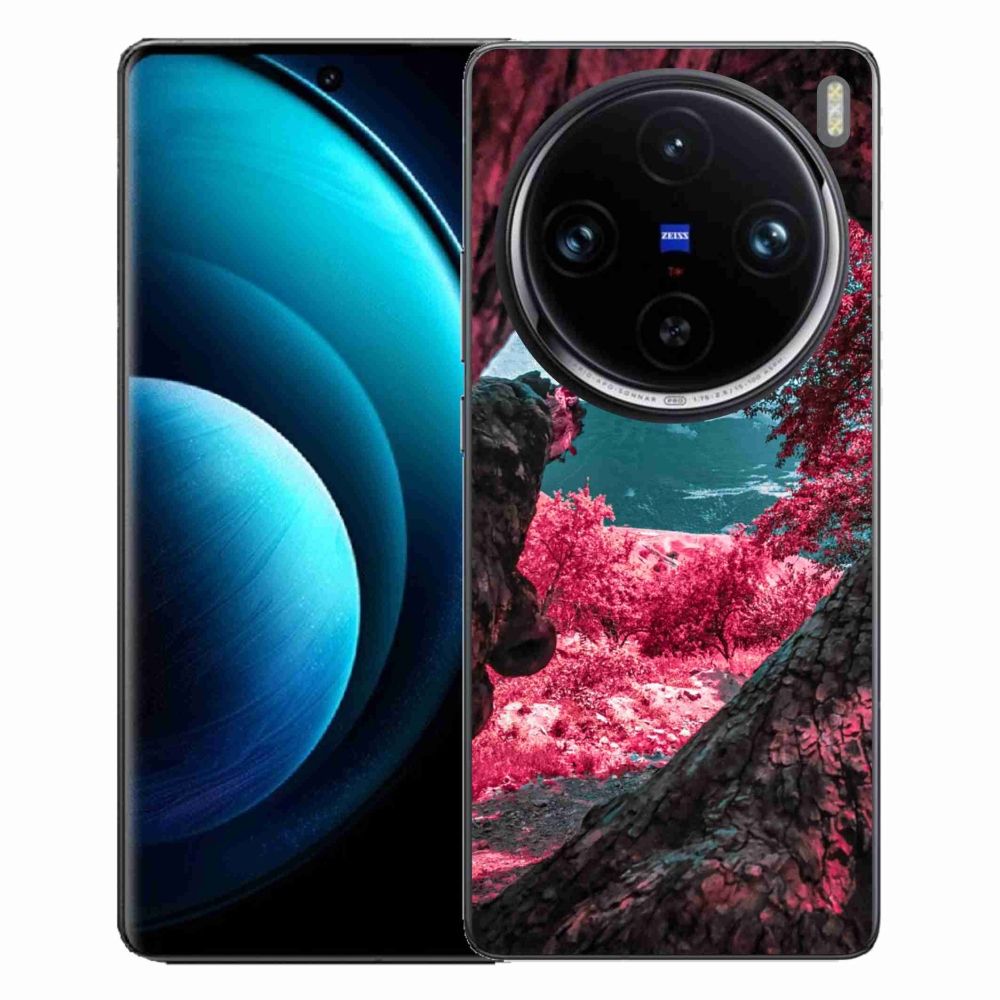 Gélový kryt mmCase na Vivo X100 Pro 5G - výhľad na hory