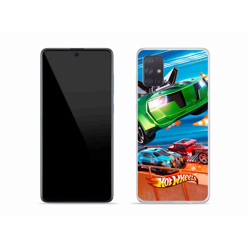 Gélový kryt mmCase na Samsung Galaxy A51 - hot wheels 1