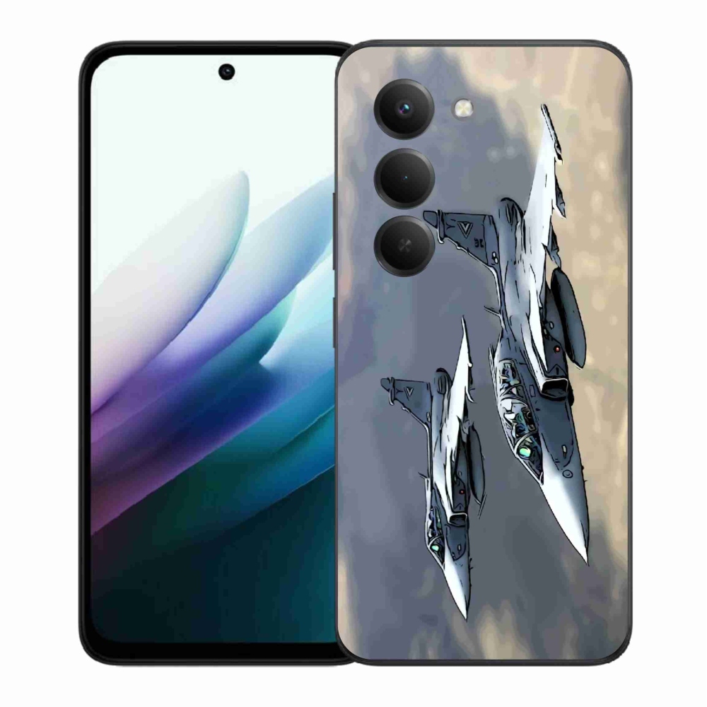 Gélový kryt mmCase na Xiaomi Redmi 15 4G/5G (171mm) - stíhačky