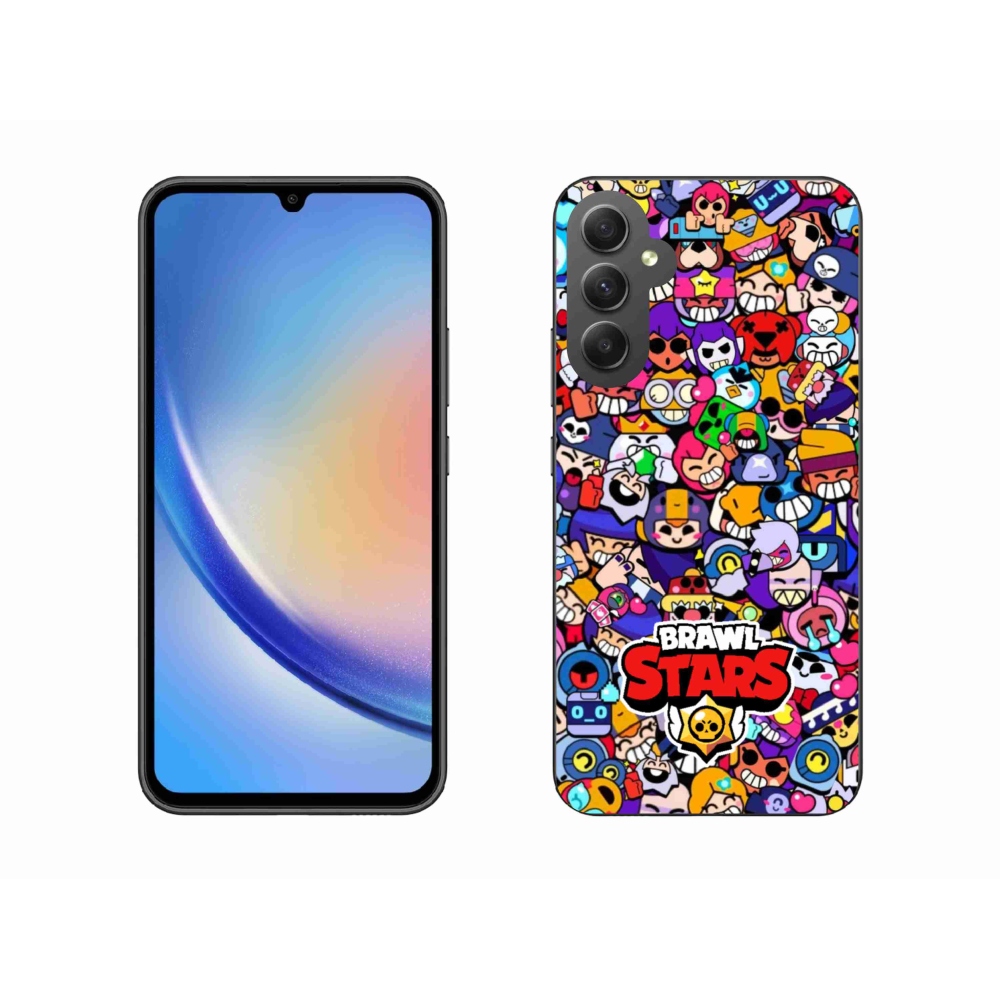 Gélový kryt mmCase na Samsung Galaxy A34 5G - brawl stars 2