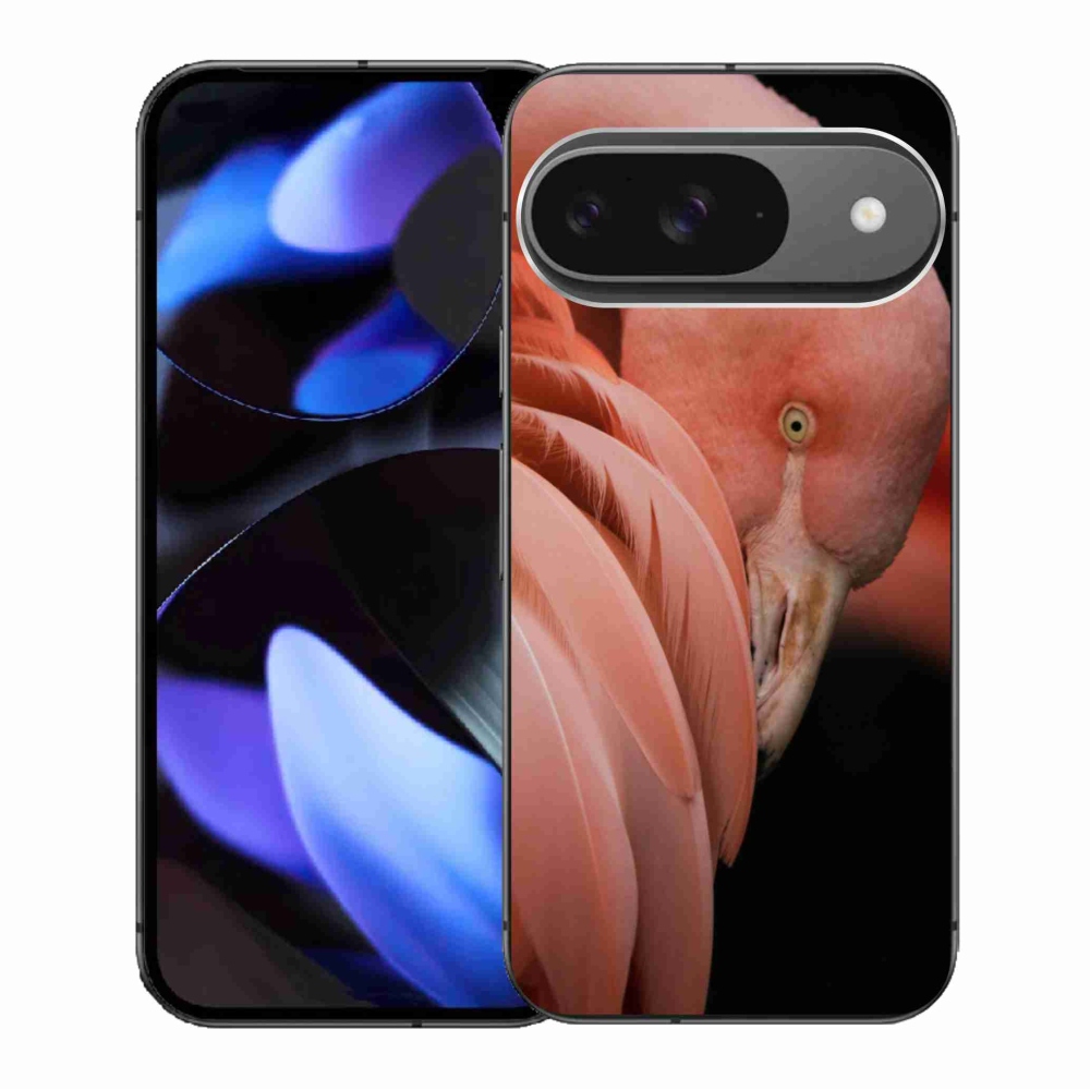 Gélový kryt mmCase na Google Pixel 9/9 Pro - plameniak 3