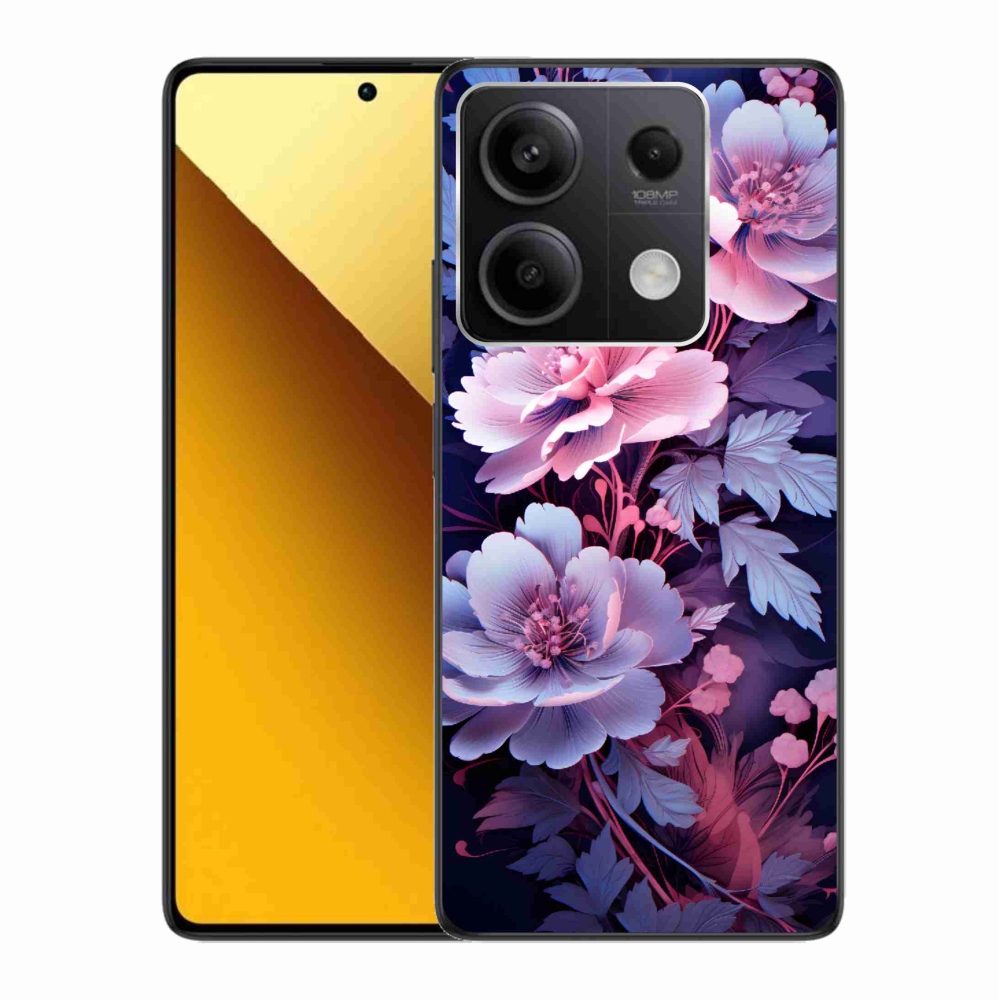 Gélový kryt mmCase na Xiaomi Redmi Note 13 5G - kvety 11