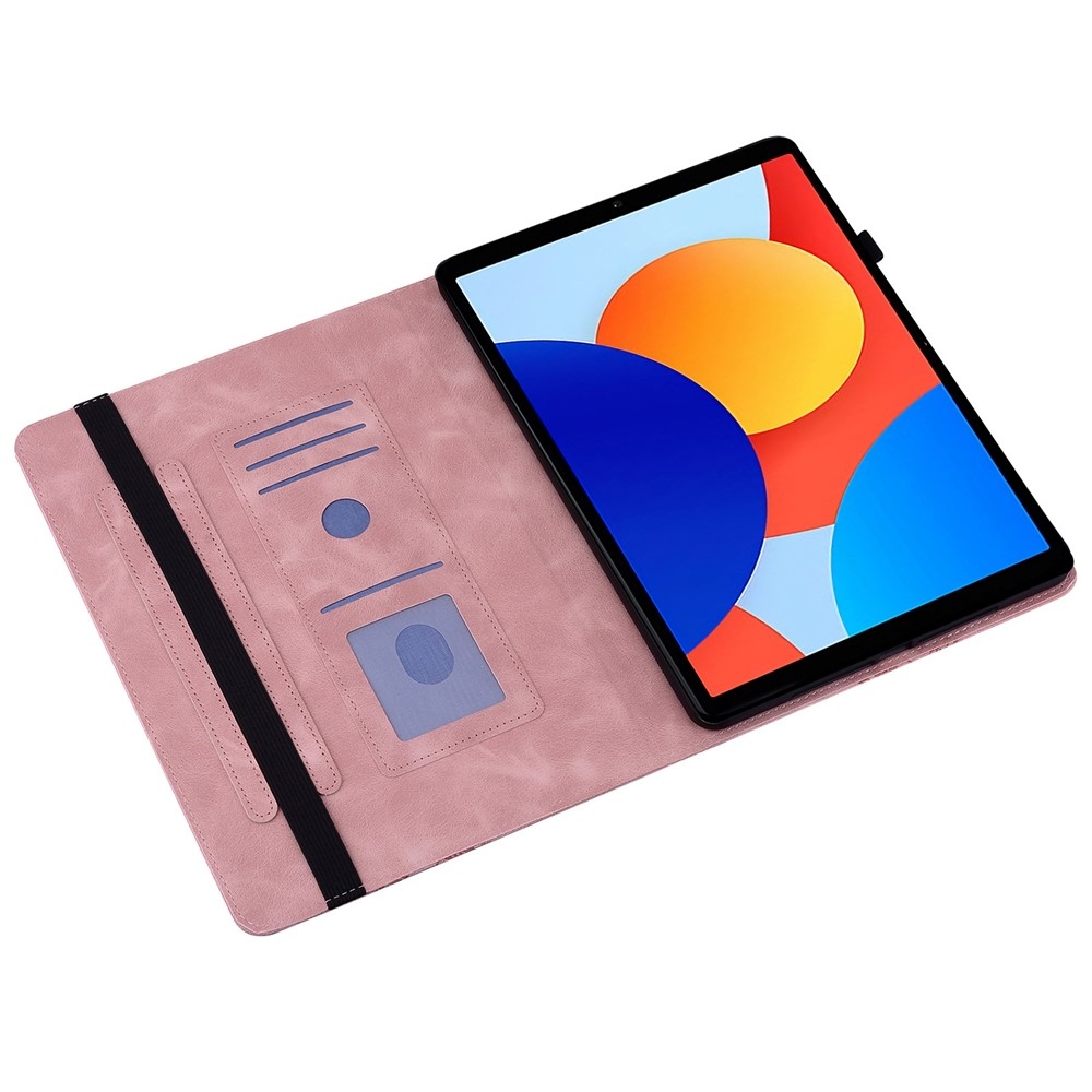 Heart zatváracie púzdro na tablet Xiaomi Redmi Pad SE 8.7 - ružové