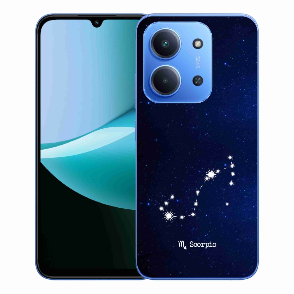 Gélový kryt mmCase na Xiaomi Redmi 15C 4G/5G (173mm) - súhvezdie Škorpióna