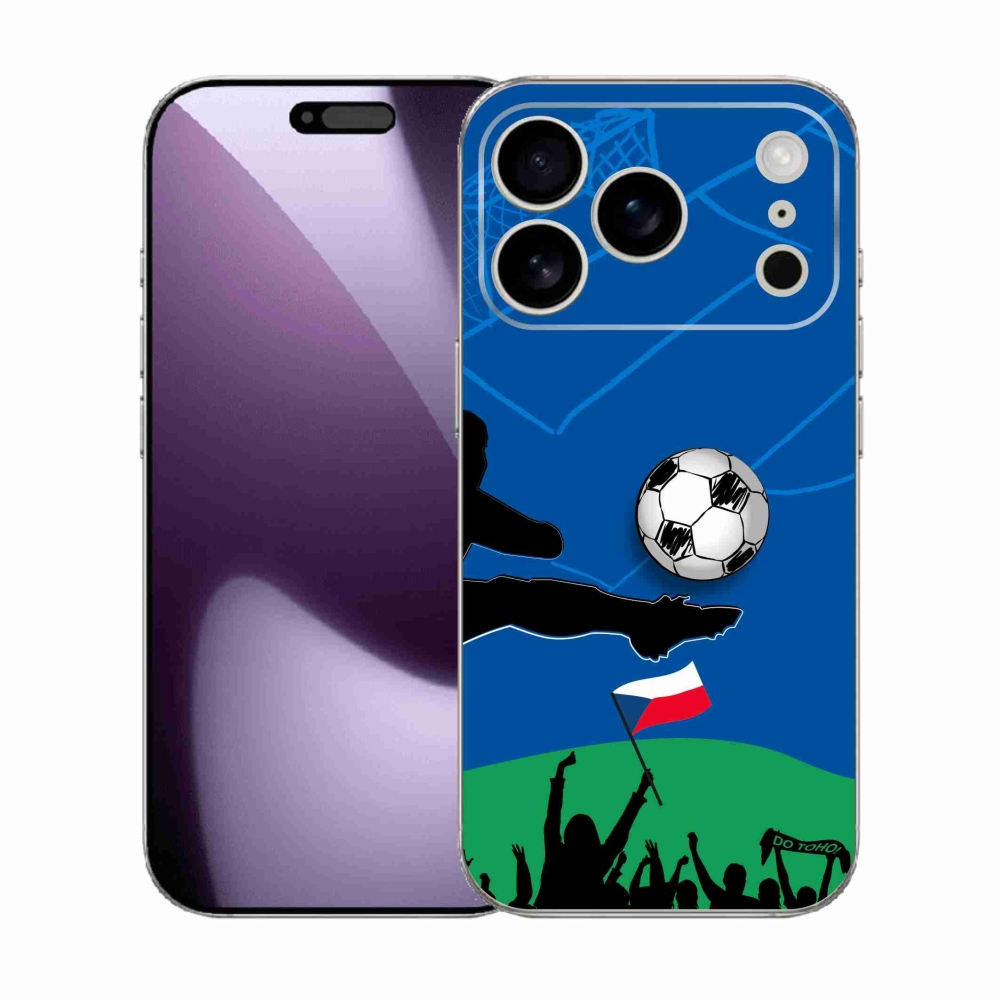 Gélový kryt mmCase na iPhone 17 Pro - fanúšikovia futbalu