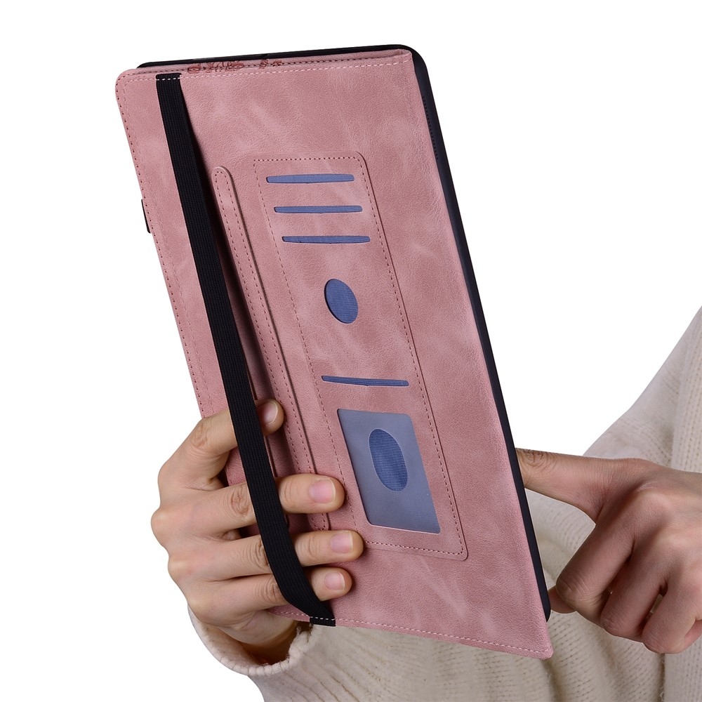 Heart zatváracie púzdro na tablet Xiaomi Redmi Pad SE 8.7 - ružové