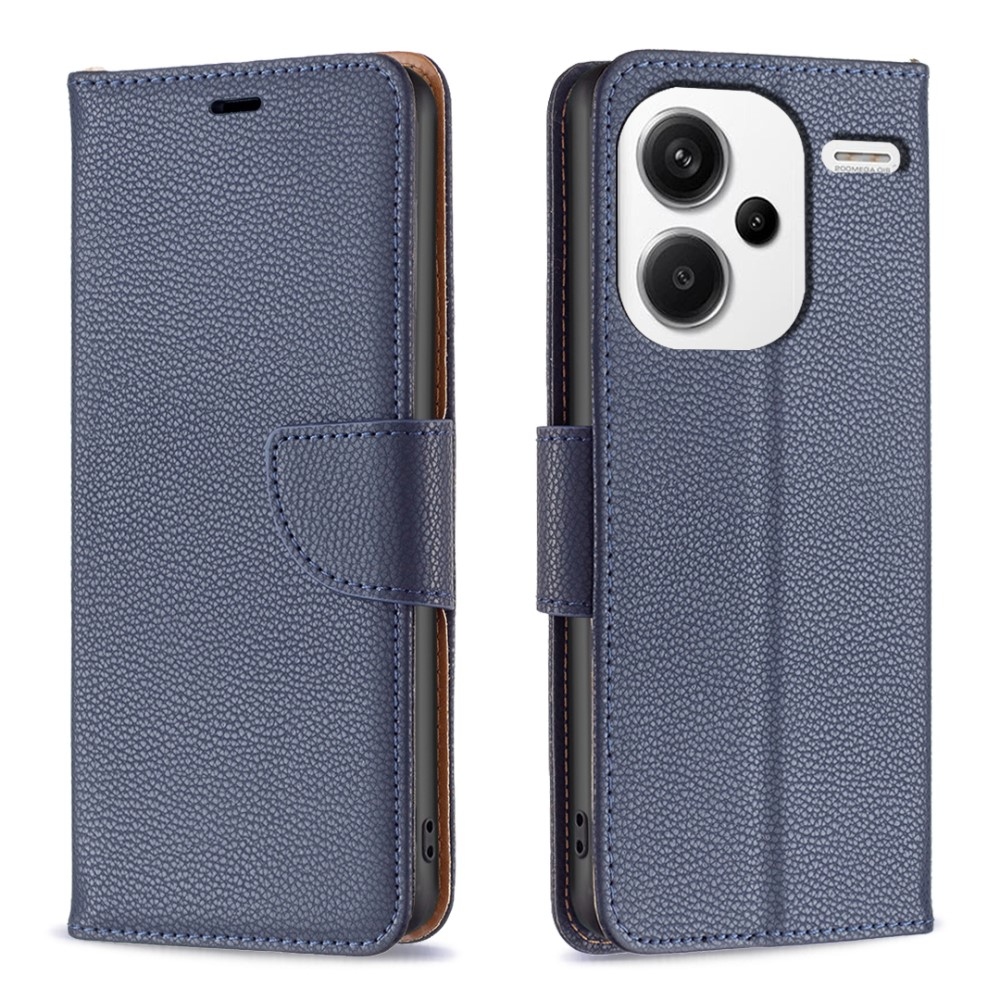 Case knižkové púzdro na Xiaomi Redmi Note 13 Pro+ 5G - tmavomodré