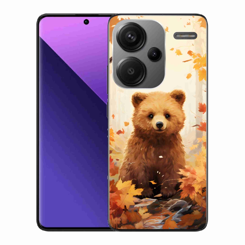 Gélový kryt mmCase na Xiaomi Redmi Note 13 Pro+ 5G - medveď v lese
