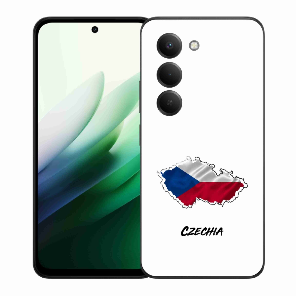 Gélový kryt mmCase na Xiaomi Redmi 15 5G (169mm) - Czechia biele pozadie