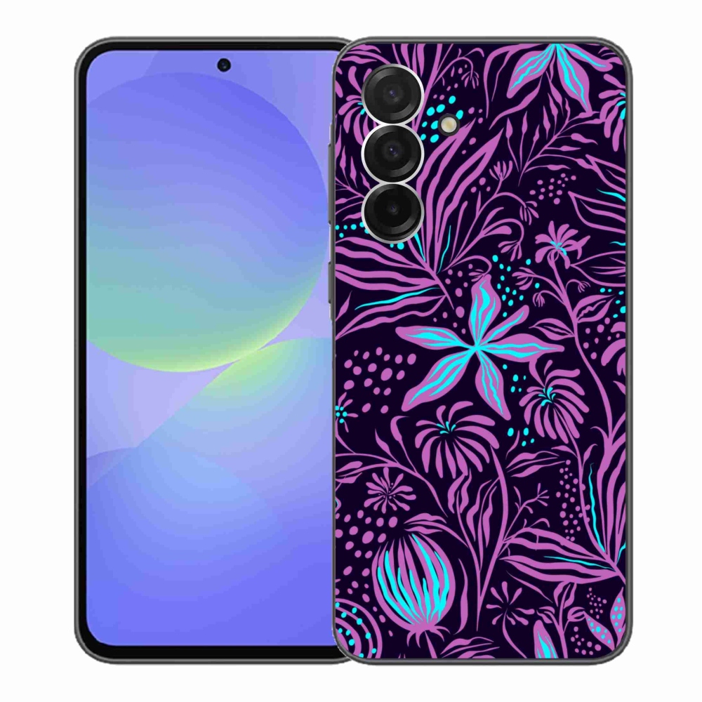 Gélový kryt mmCase na Samsung Galaxy A36 5G - kvety 2