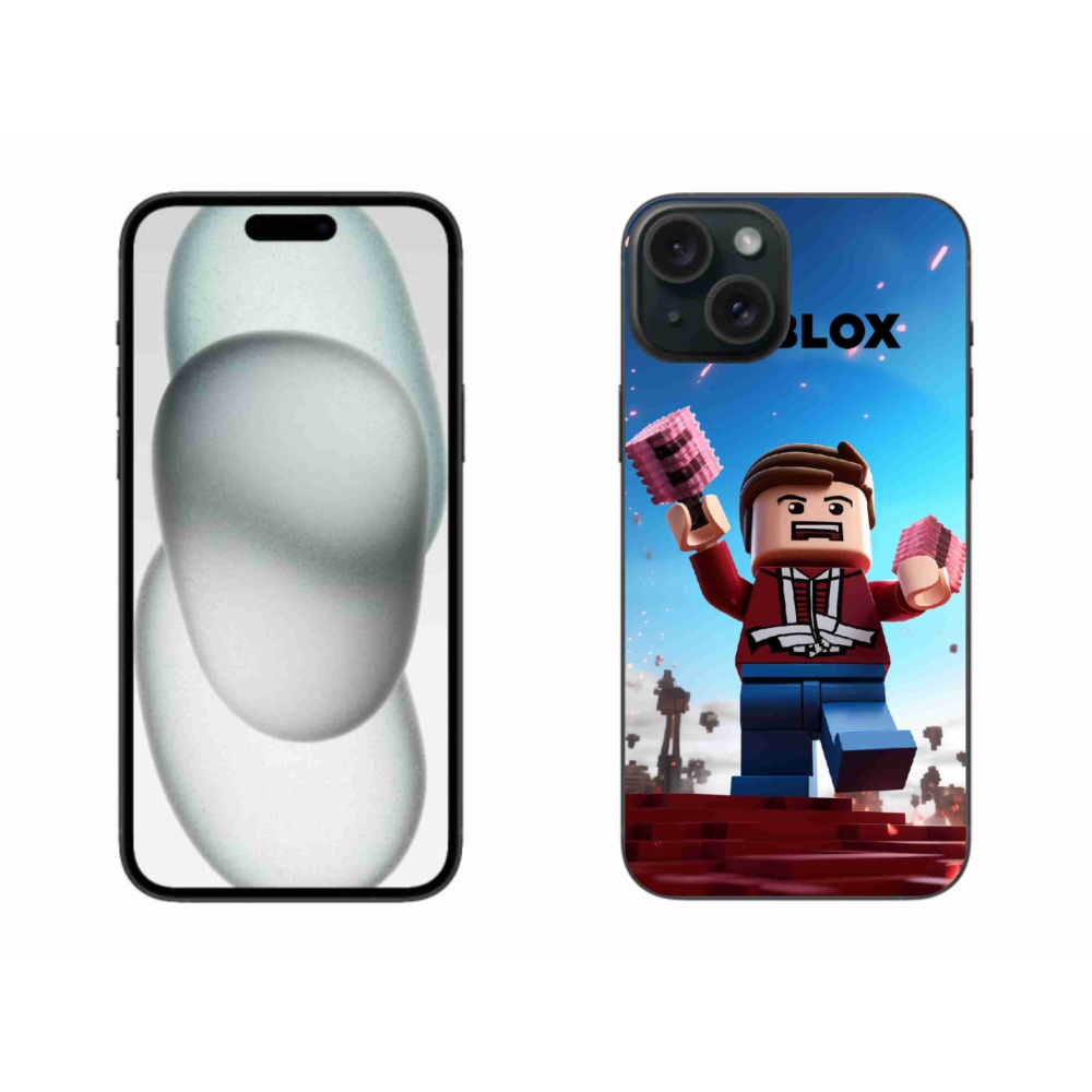 Gélový kryt mmCase na iPhone 15 Plus - roblox 2