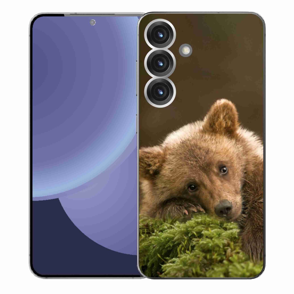Gélový kryt mmCase na Samsung Galaxy S25+ - medveď