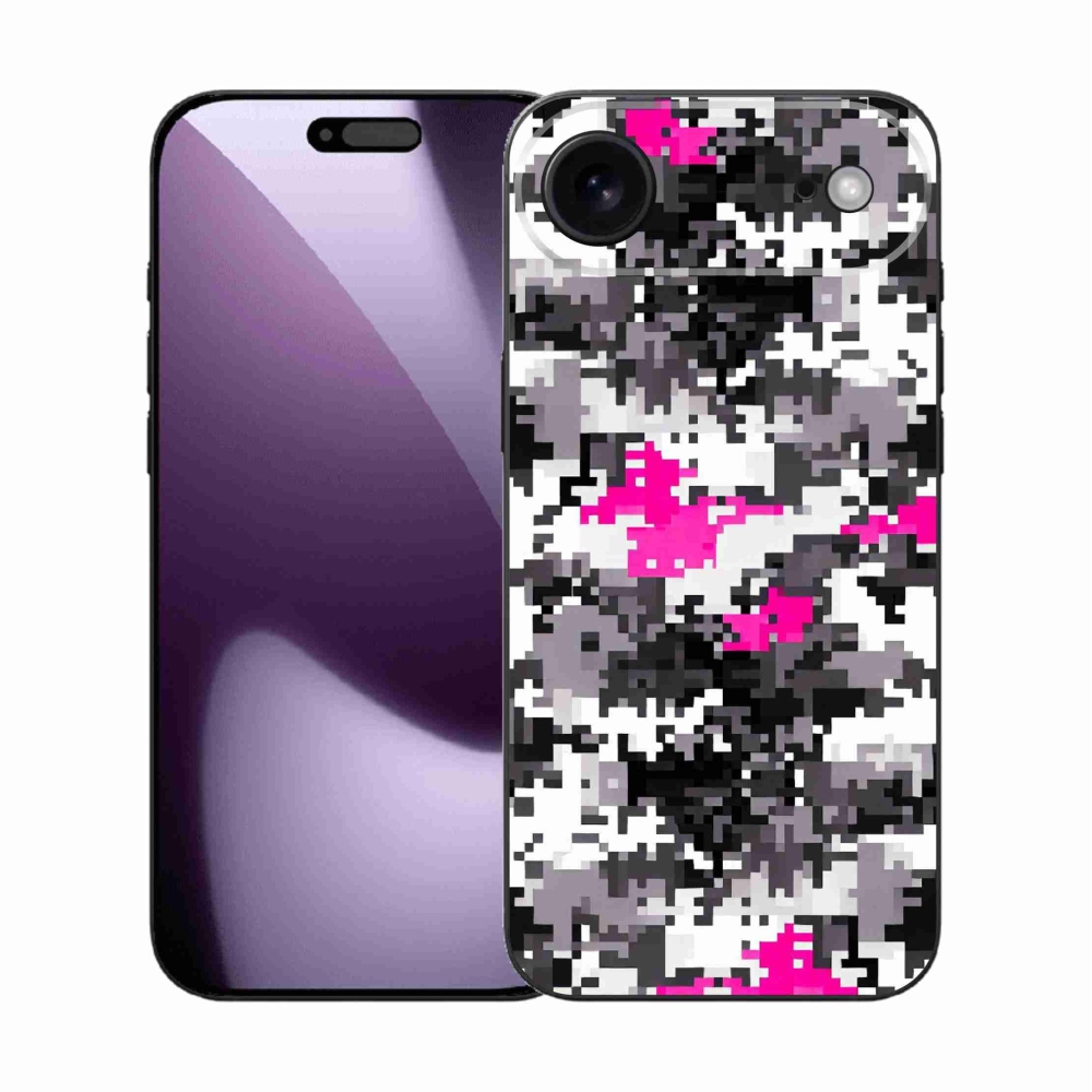 Gélový kryt mmCase na iPhone 17 Air - maskáčový vzor 4