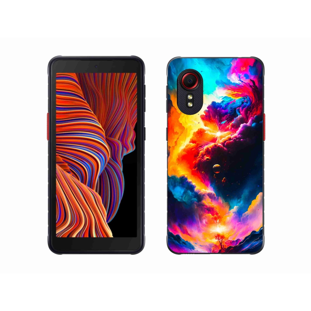 Gélový kryt mmCase na Samsung Galaxy Xcover 5 - abstraktný motív