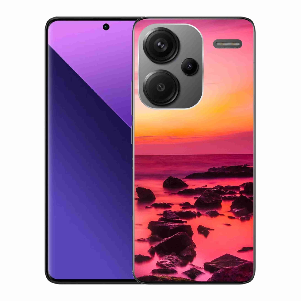 Gélový kryt mmCase na Xiaomi Redmi Note 13 Pro+ 5G - more a žiara