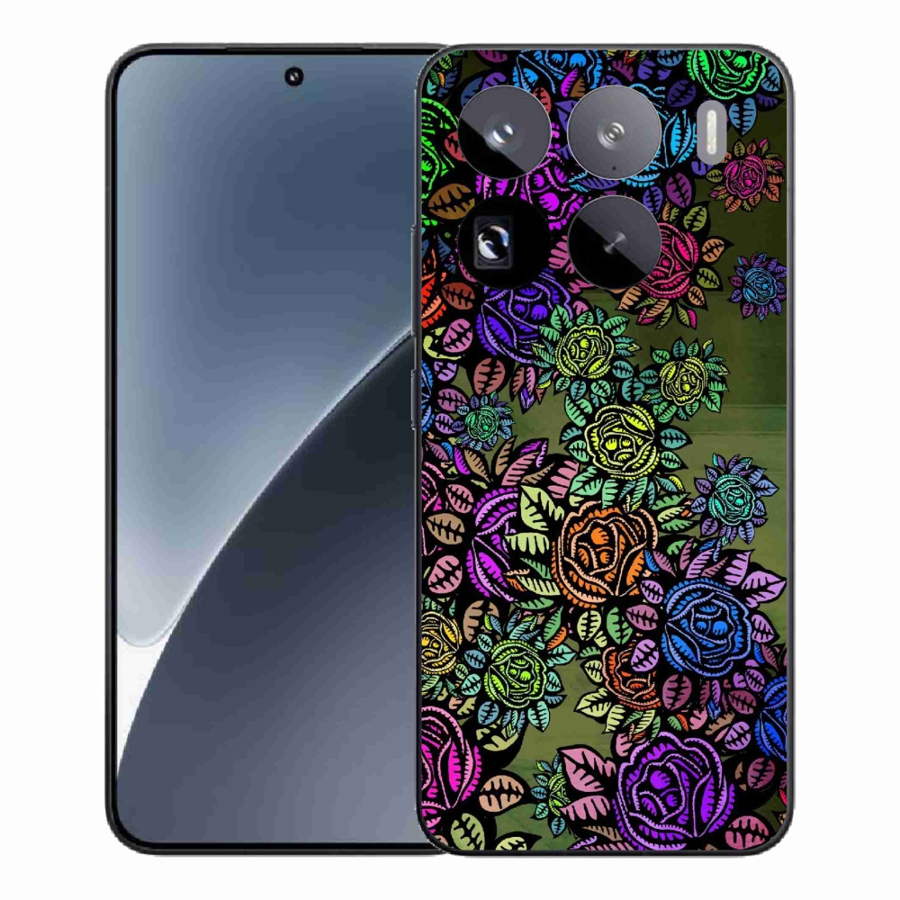Gélový kryt mmCase na Xiaomi 15 Pro - kvety 6