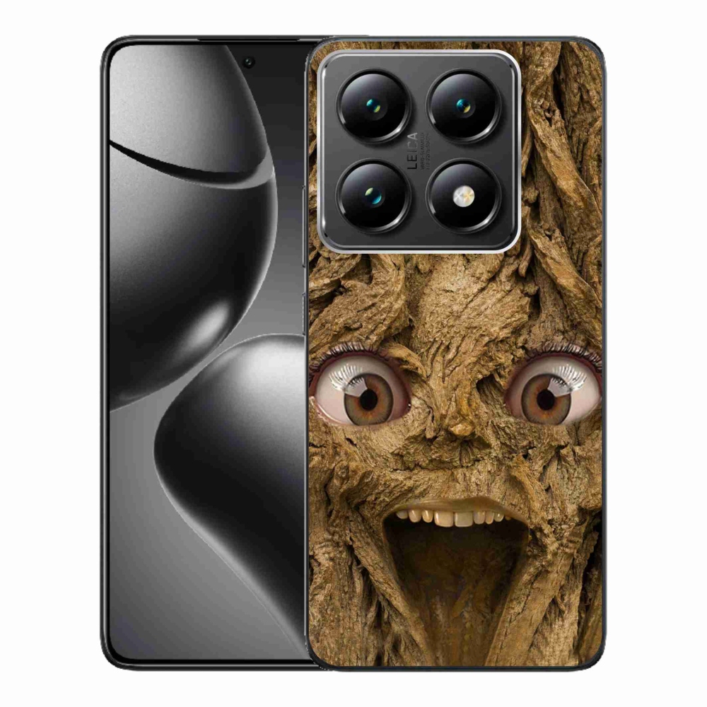 Gélový kryt mmCase na Xiaomi 14T Pro - veselý strom s očami