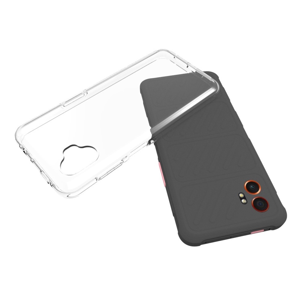 Priehľadný gélový obal na Samsung Galaxy Xcover 7 Pro - priehľadný