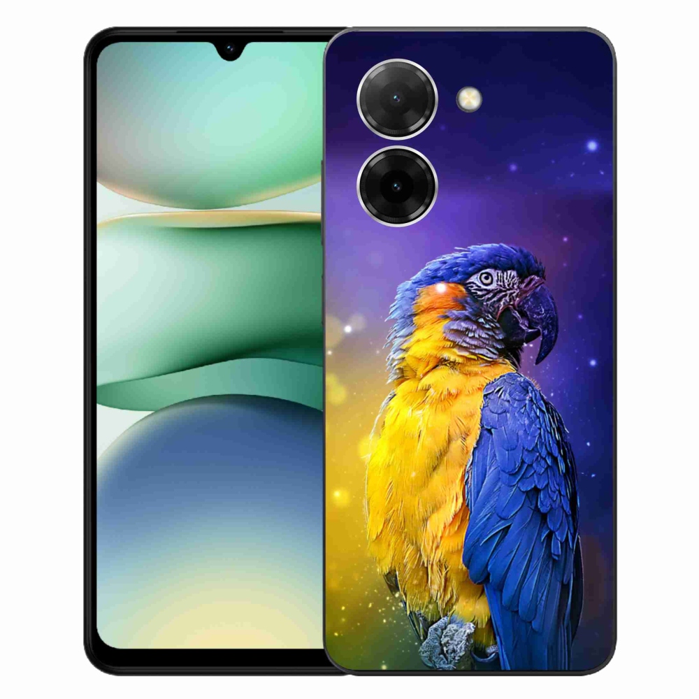 Gélový kryt mmCase na Xiaomi Redmi A5 (171.7x77.8x8.3mm) - papagáj ara 1
