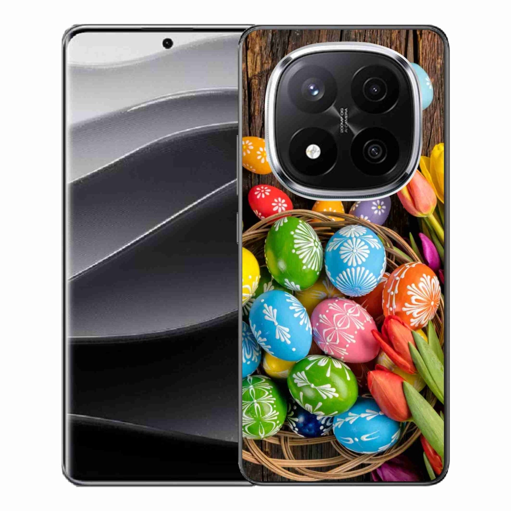 Gélový kryt mmCase na Xiaomi Redmi Note 14 Pro+ 5G - veľkonočné vajíčka