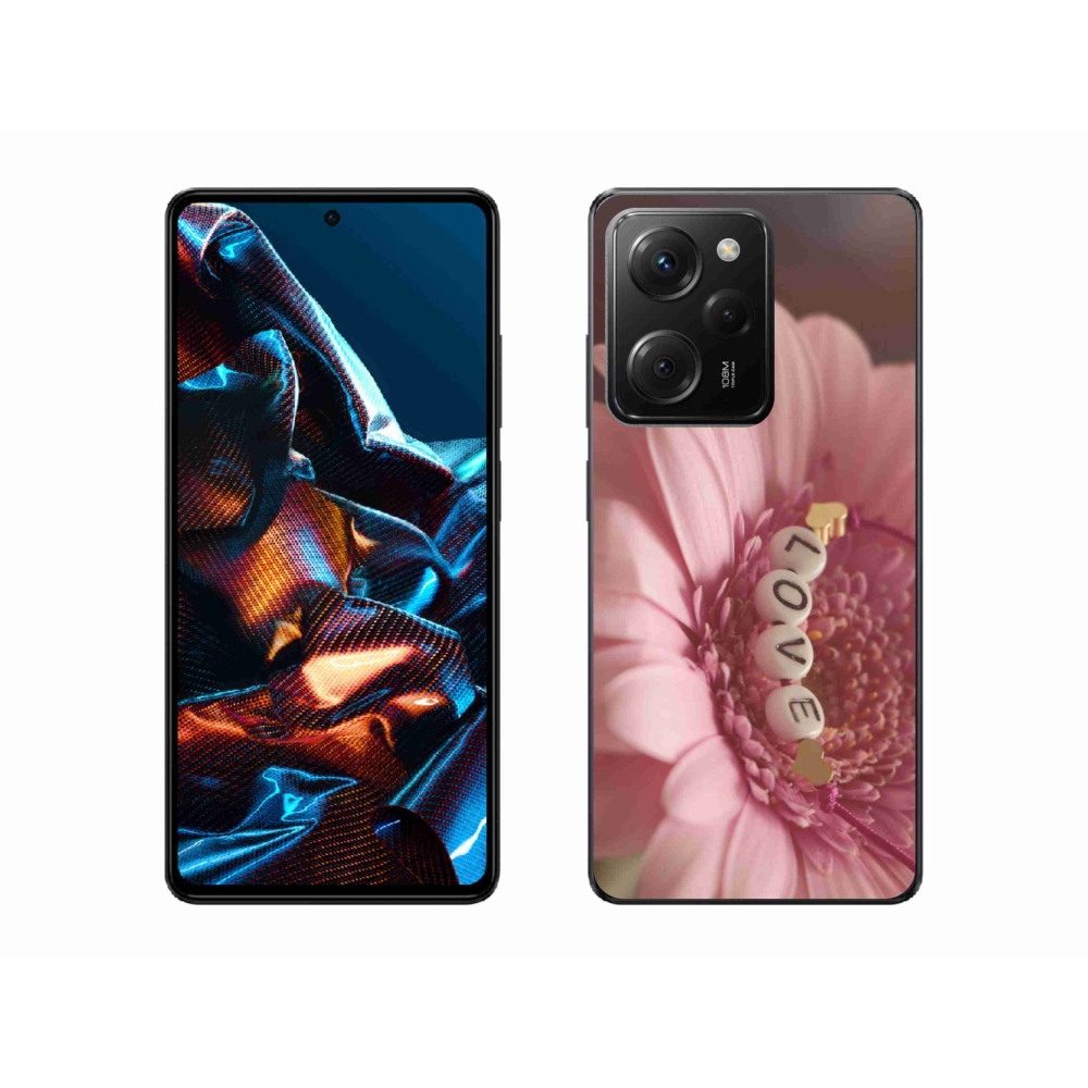 Gélový kryt mmCase na Xiaomi Poco X5 Pro 5G - prívesok love