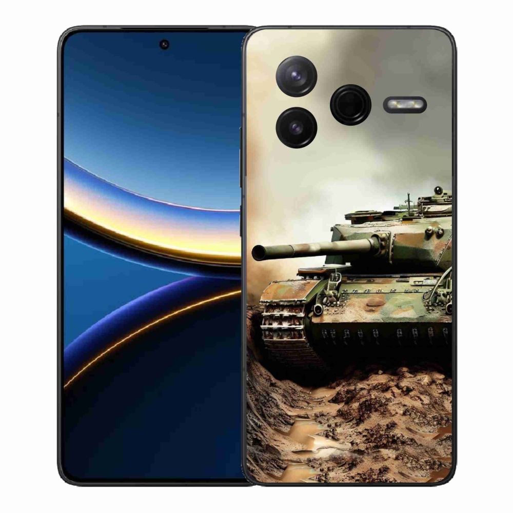 Gélový kryt mmCase na Xiaomi Poco F7 Pro - tank