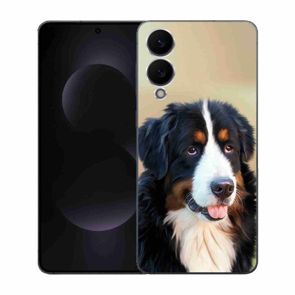 Gélový kryt mmCase na Samsung Galaxy S25 Edge - bernský salašnícky pes