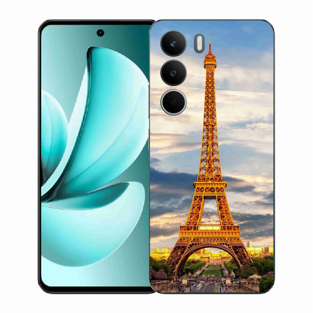Gélový kryt mmCase na Realme C71 - eiffelova veža 3