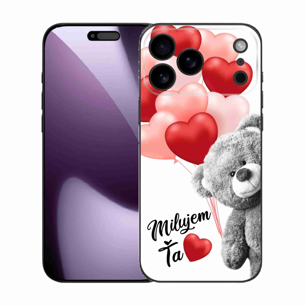 Gélový kryt mmCase na iPhone 17 Pro Max - milujem Ťa sk