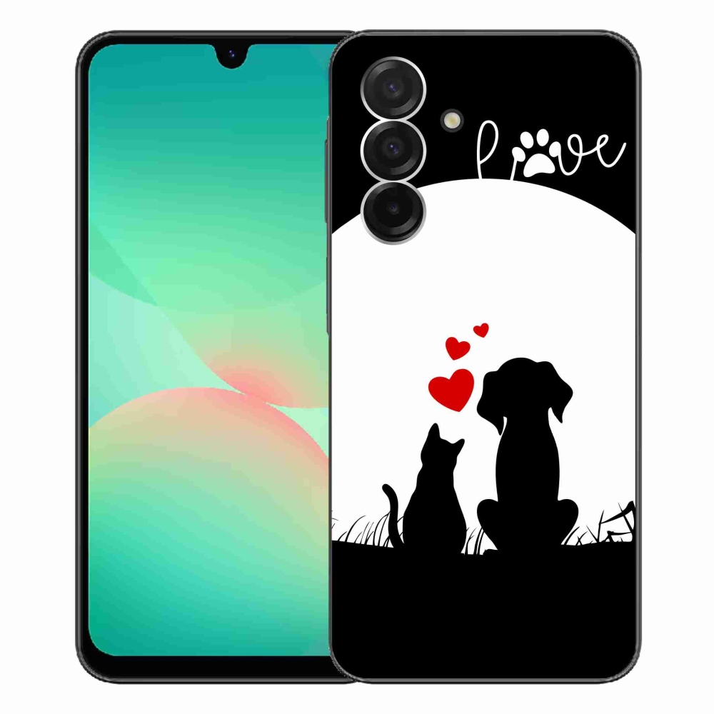 Gélový kryt mmCase na Samsung Galaxy A26 5G - zvieracia láska