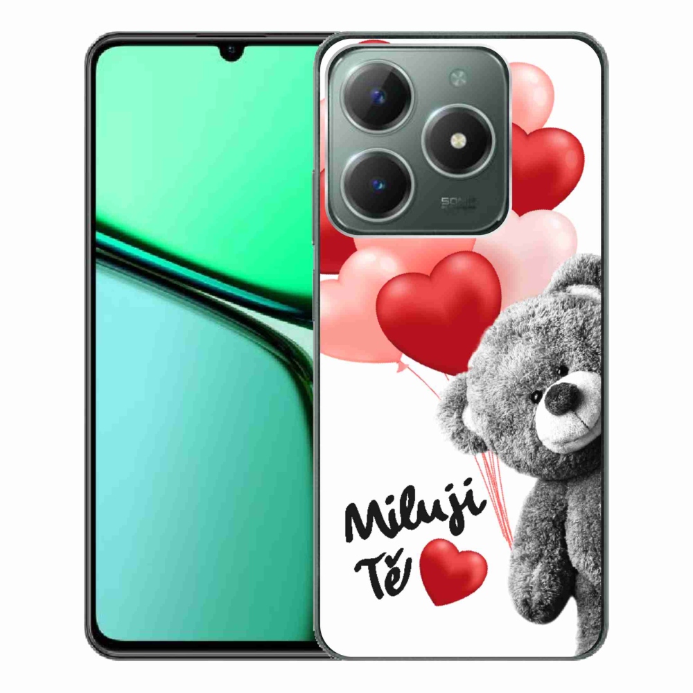 Gélový kryt mmCase na Realme C61 - milujem Ťa