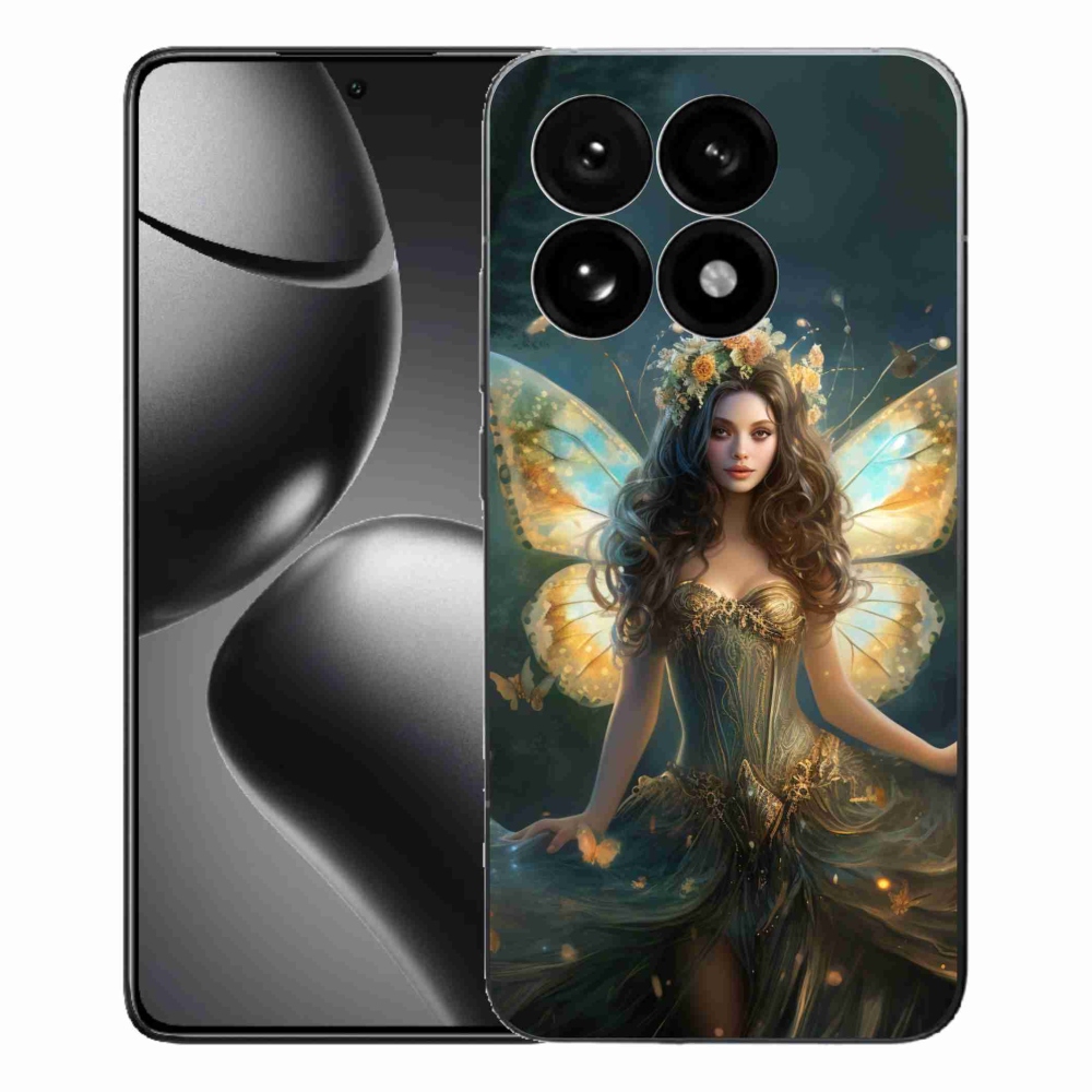 Gélový kryt mmCase na Xiaomi 15T - motýlia žena