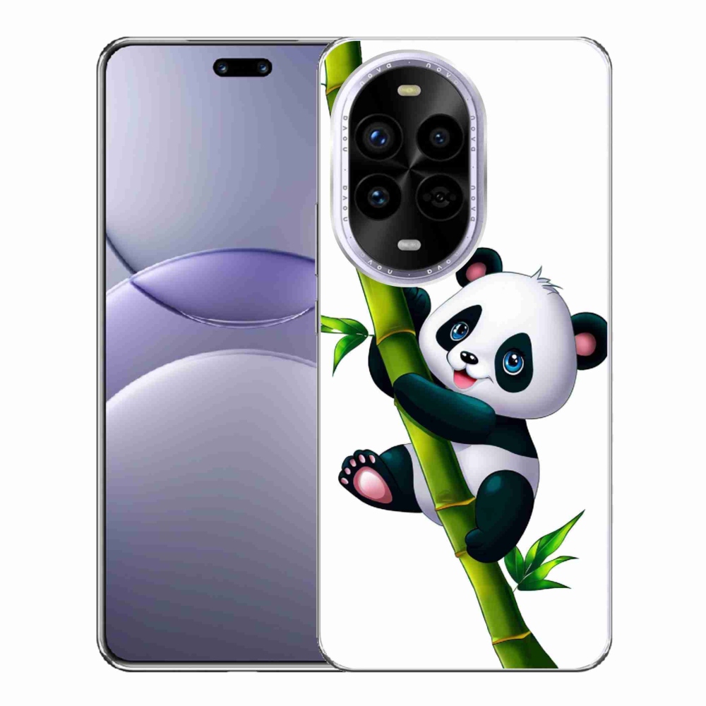Gélový kryt mmCase na Huawei Nova 13 Pro 5G - panda na bambuse