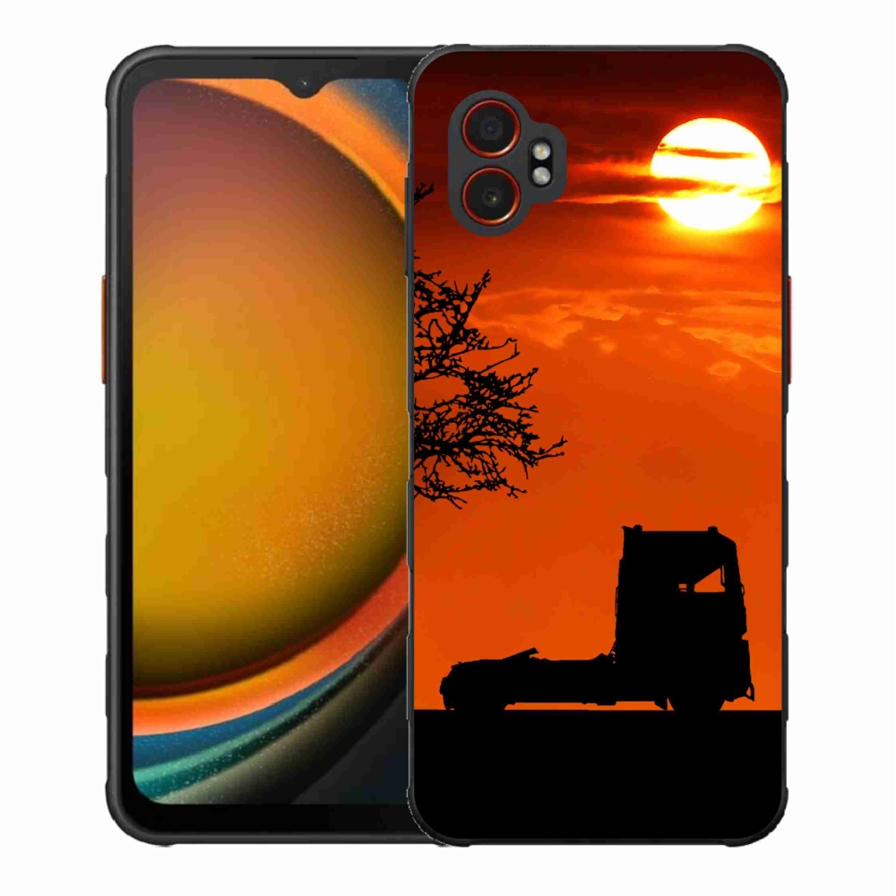 Gélový kryt mmCase na Samsung Galaxy Xcover 7 Pro - kamión 3
