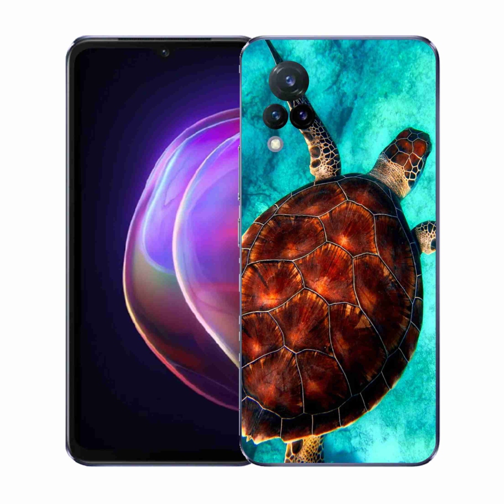 Gélový kryt mmCase na Vivo V21 4G/5G - korytnačka