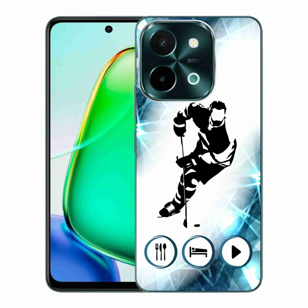 Gélový kryt mmCase na Vivo Y28 - hokej 1