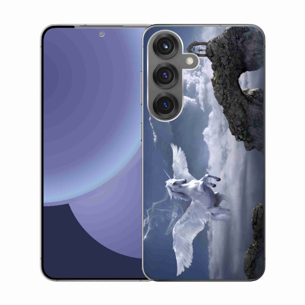 Gélový kryt mmCase na Samsung Galaxy S25 - pegas