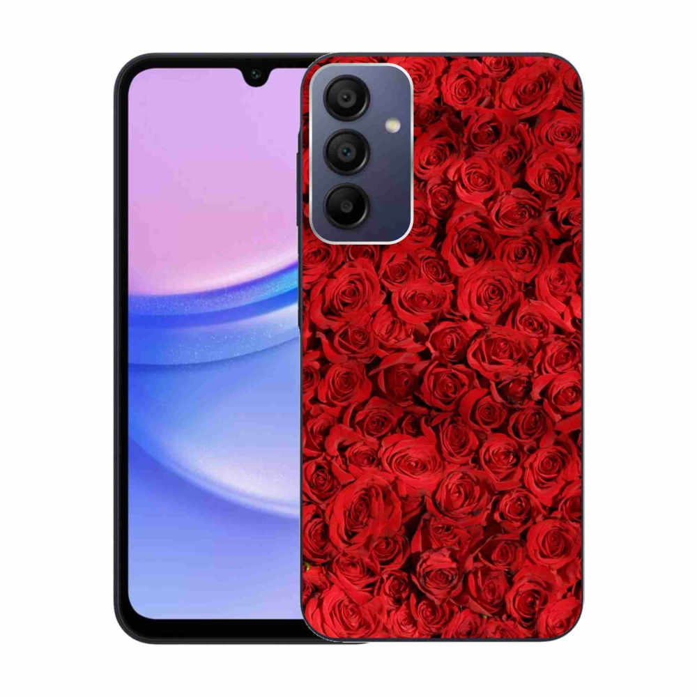 Gélový kryt mmCase na Samsung Galaxy A15 4G/5G - ruža