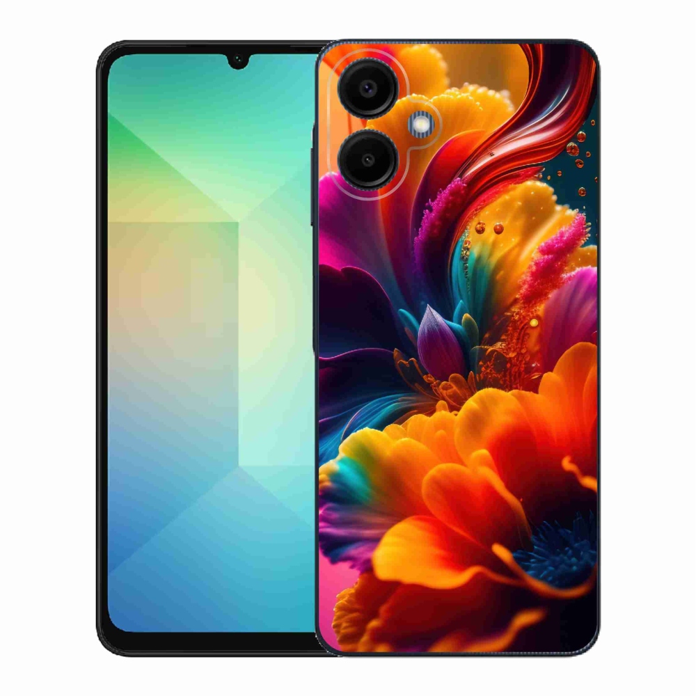 Gélový kryt mmCase na Samsung Galaxy A06 4G - abstraktný motív 2