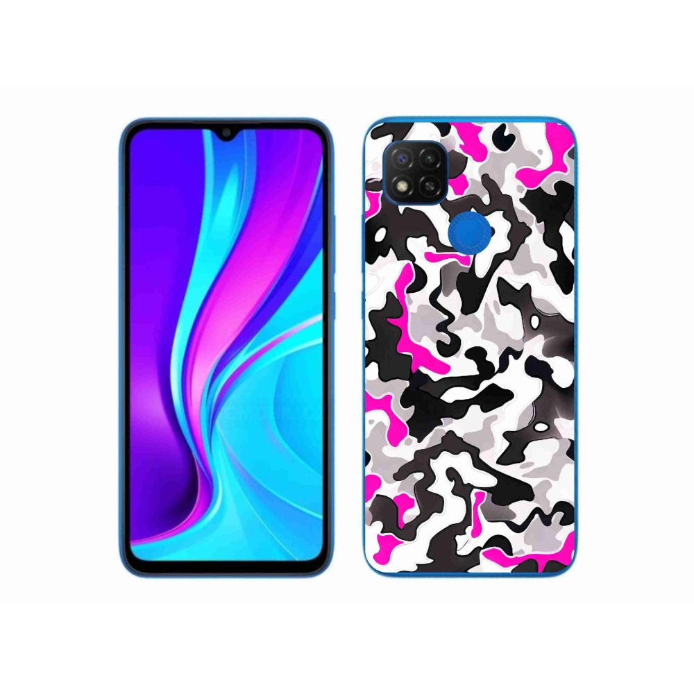 Gélový kryt mmCase na Xiaomi Redmi 9C - maskáčový vzor 5