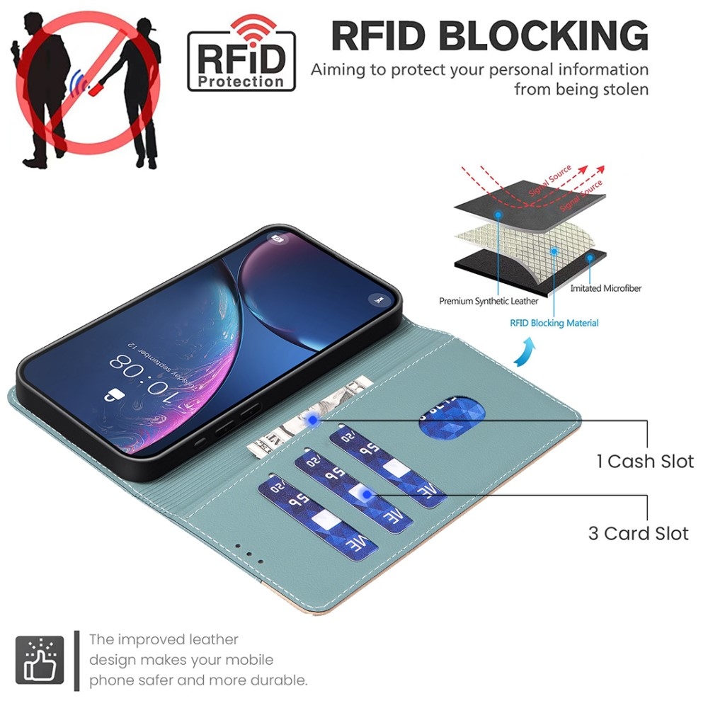 BNF DUO knižkové púzdro na Samsung Galaxy Xcover 7 Pro - zelené