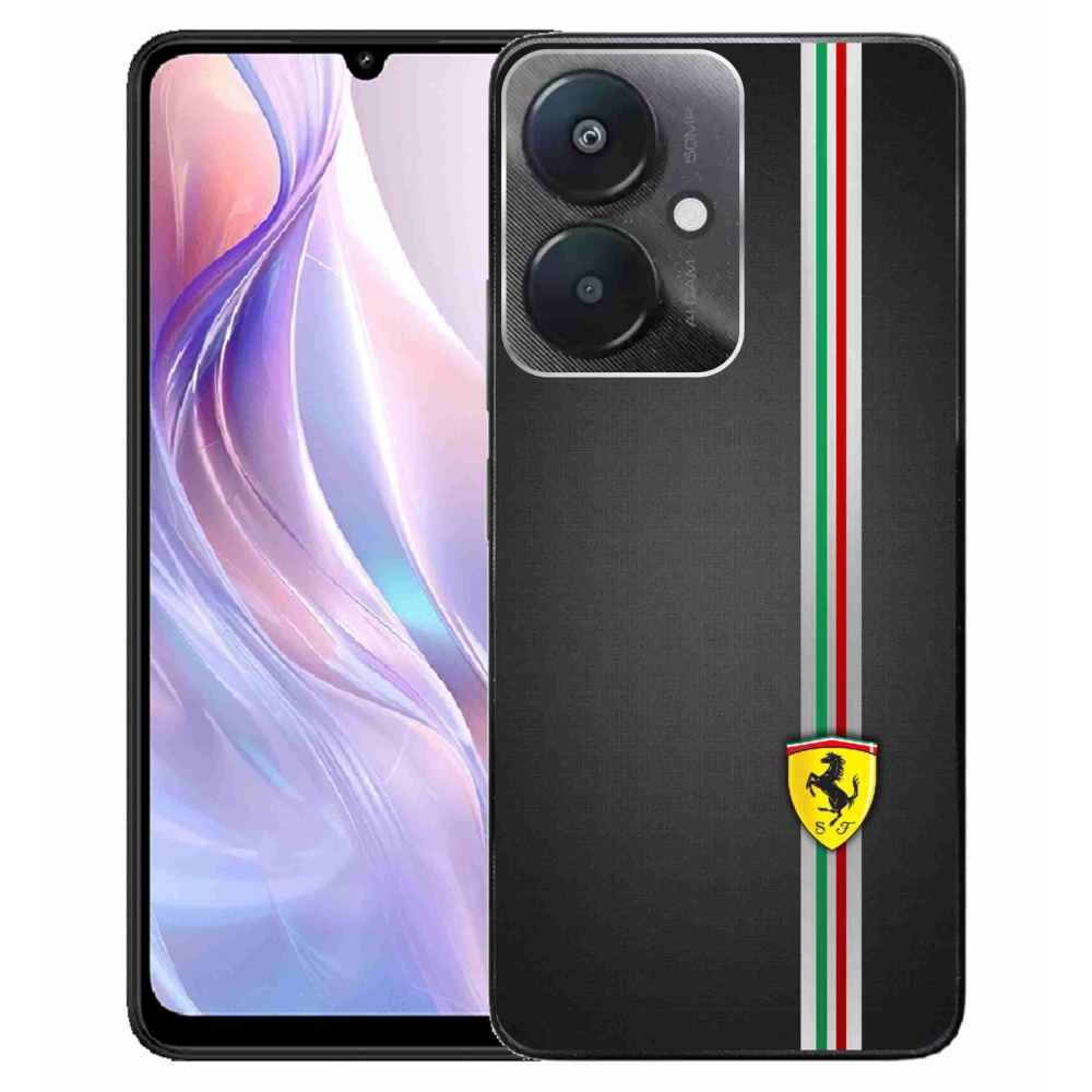 Gélový kryt mmCase na Xiaomi Redmi 13C 5G - ferrari 1