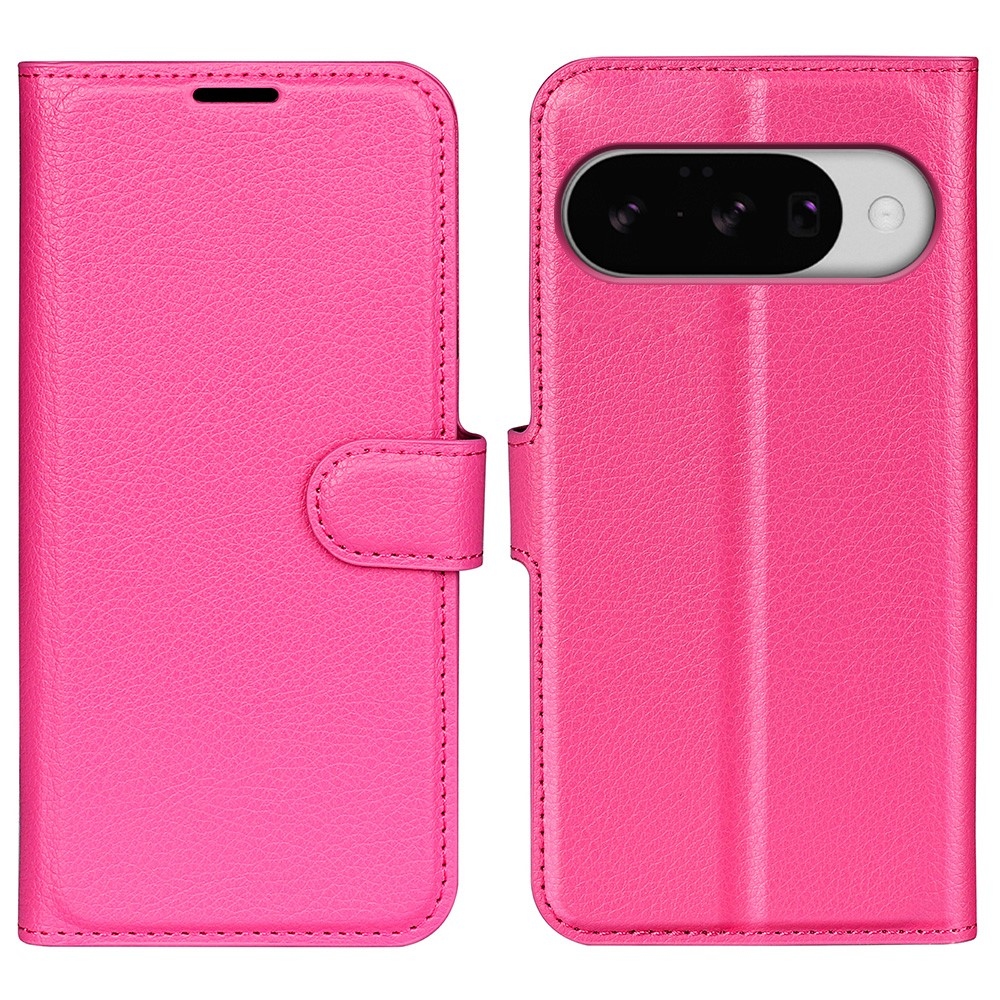 Litchi knižkové puzdro na Google Pixel 10 - rose